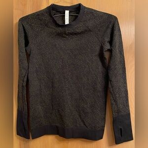 Lululemon Rest Less Pullover [Sz 4] | Black / Armory